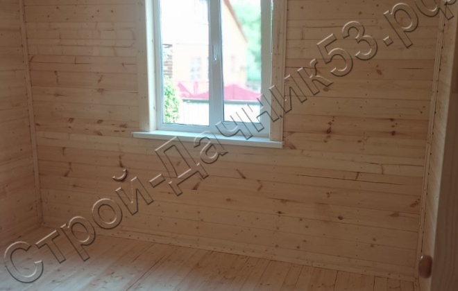 4 Каркасно-щитовой дом Д-150, 8х7м, 56 М², Московская область, Рузский район, СНТ «Томшина гора» (9)